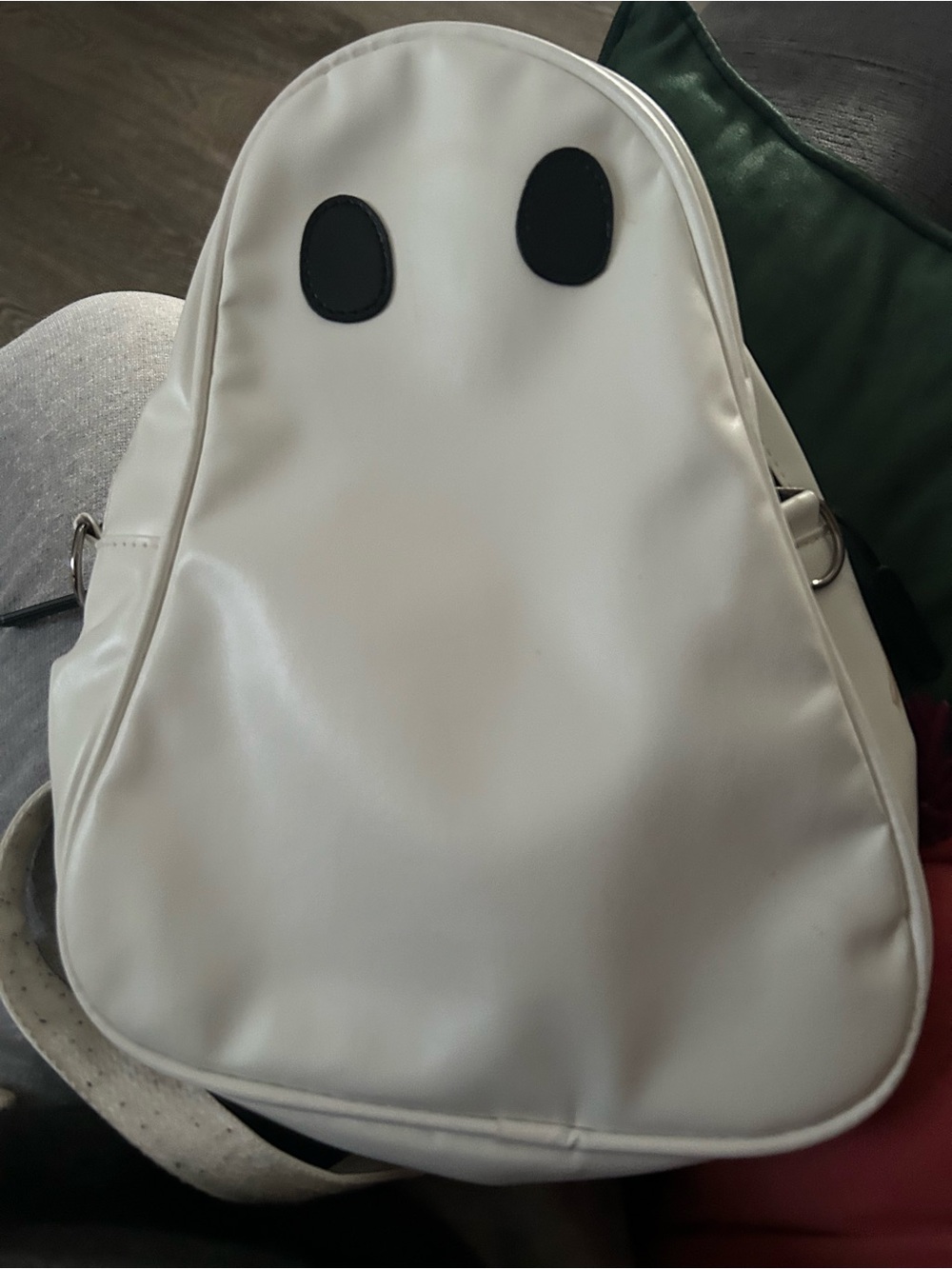 White Ghost-Style Woman’s Backpack